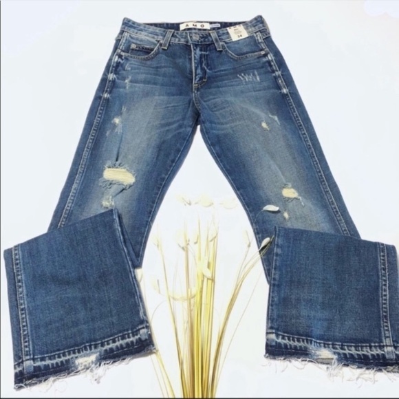 AMO NWT Bex Flare Ankle Jeans - Picture 7 of 11
